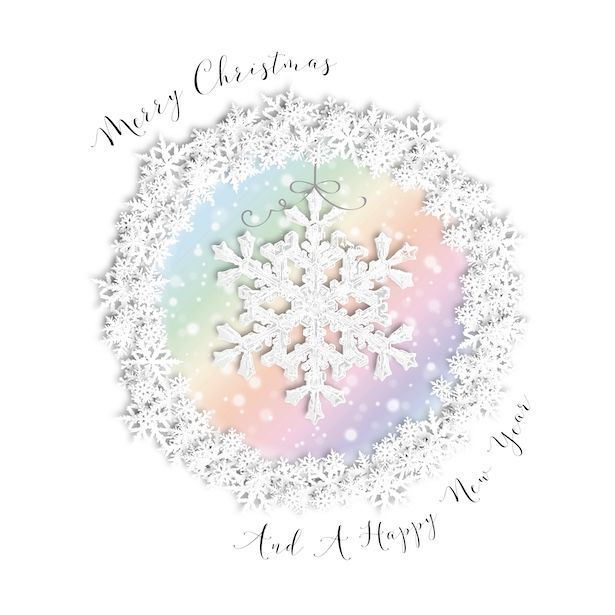 Merry Christmas Snowflake