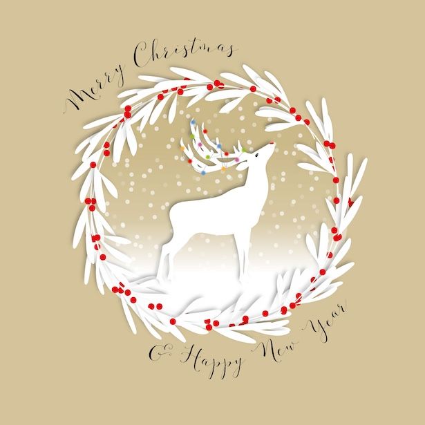 Merry Christmas Reindeer