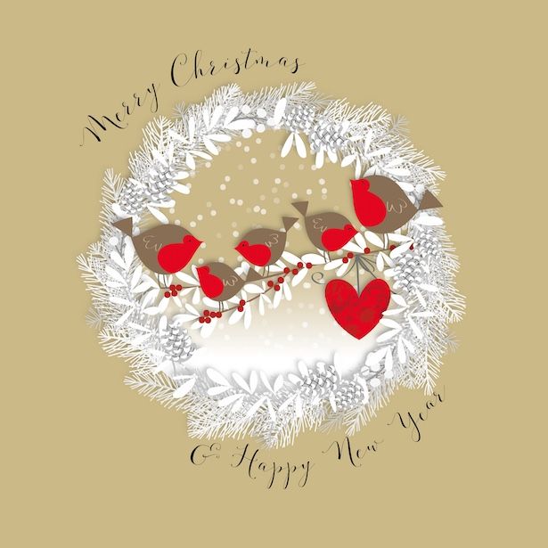 Merry Christmas Robins