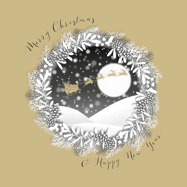 Moon &amp; Sleigh