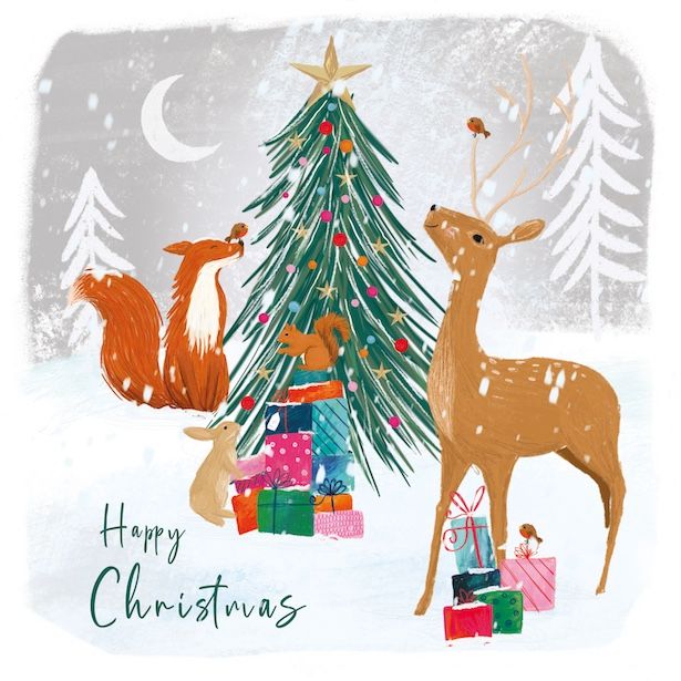 Woodland Christmas Tree