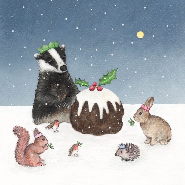 Woodland Animal Pudding