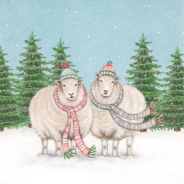 Winter Sheep