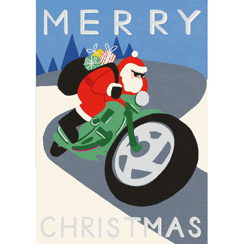 Biker Santa