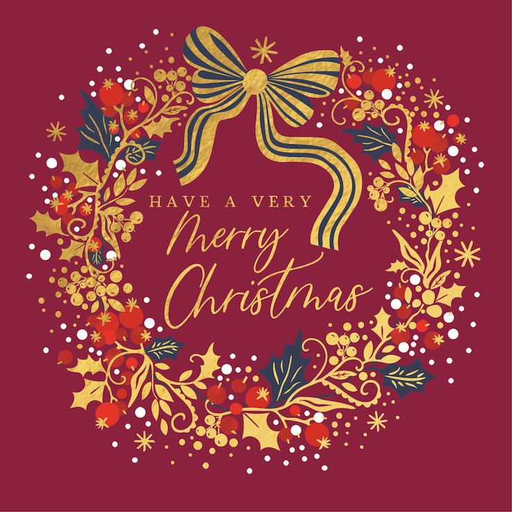 Burgundy Wreath