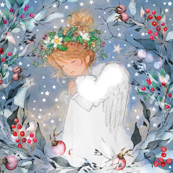 Angel and Berries
