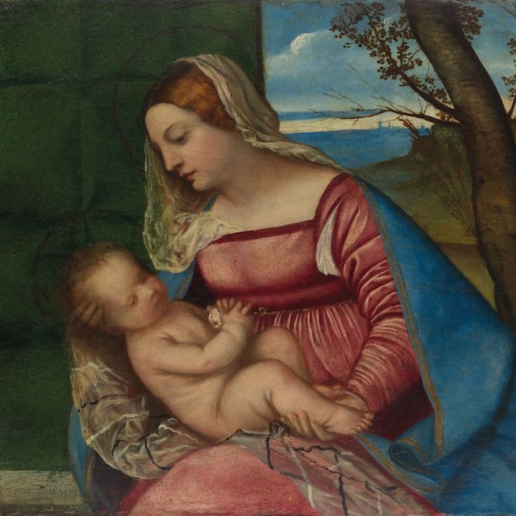 Madonna and Child 1508 by Titian