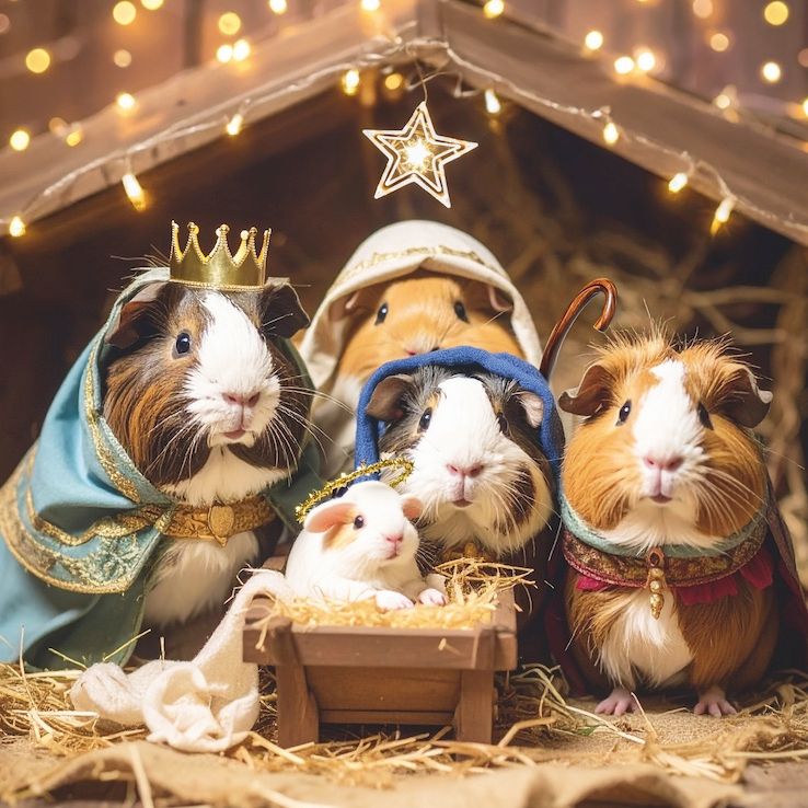 Guinea Pig Nativity