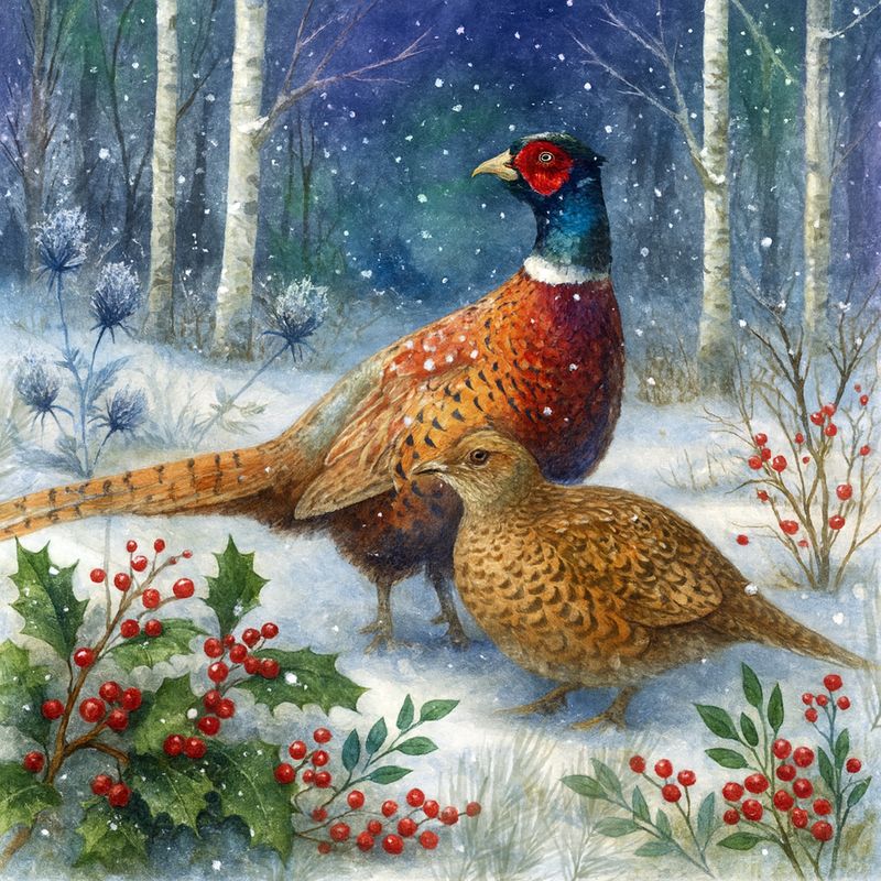Winter Pheasants