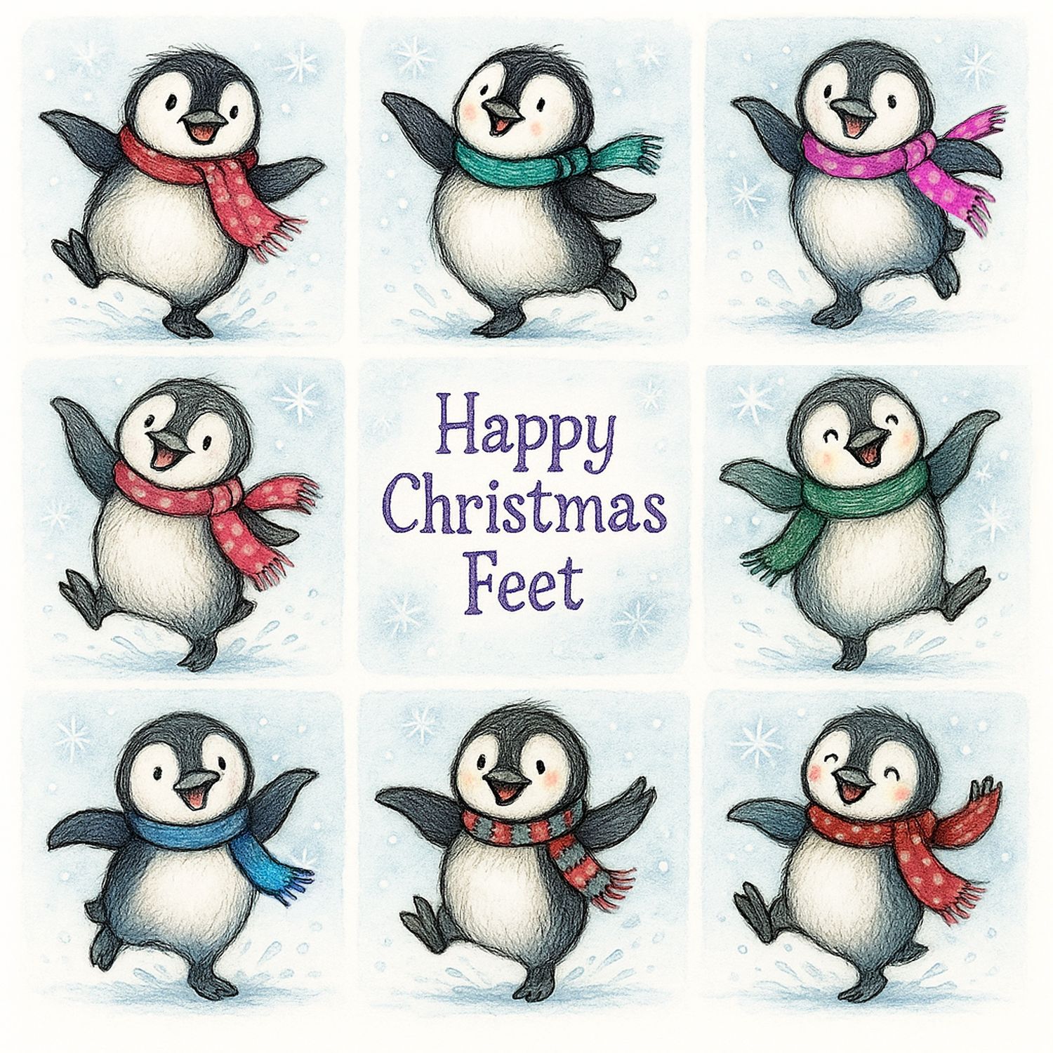 Happy Christmas Feet