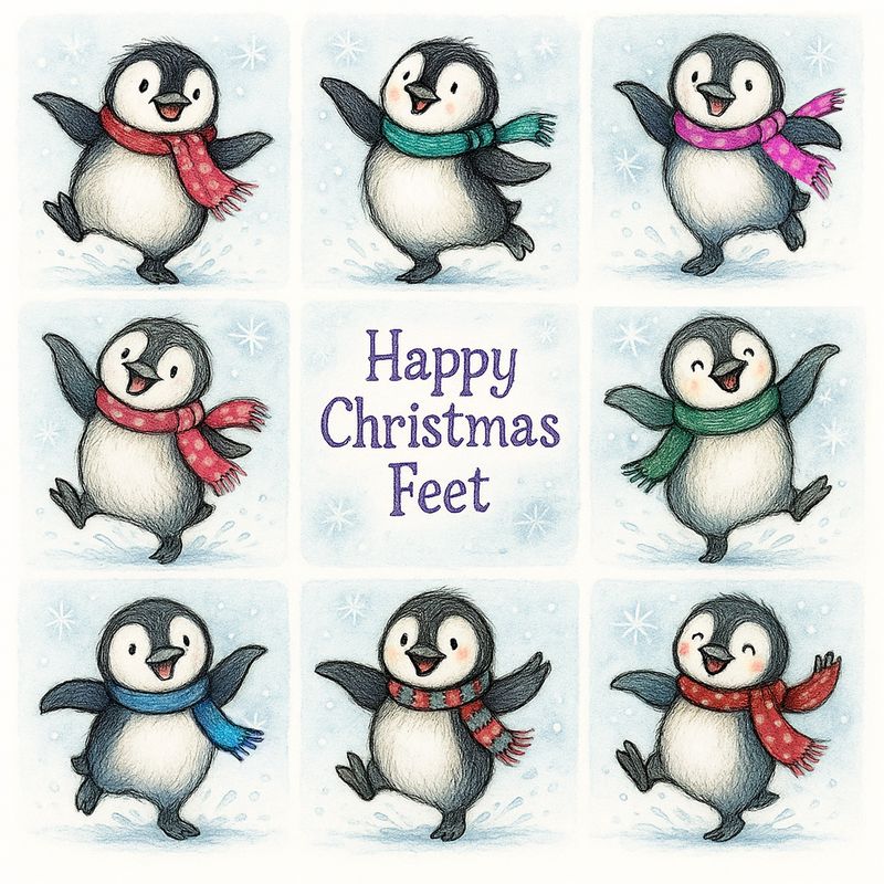 Happy Christmas Feet