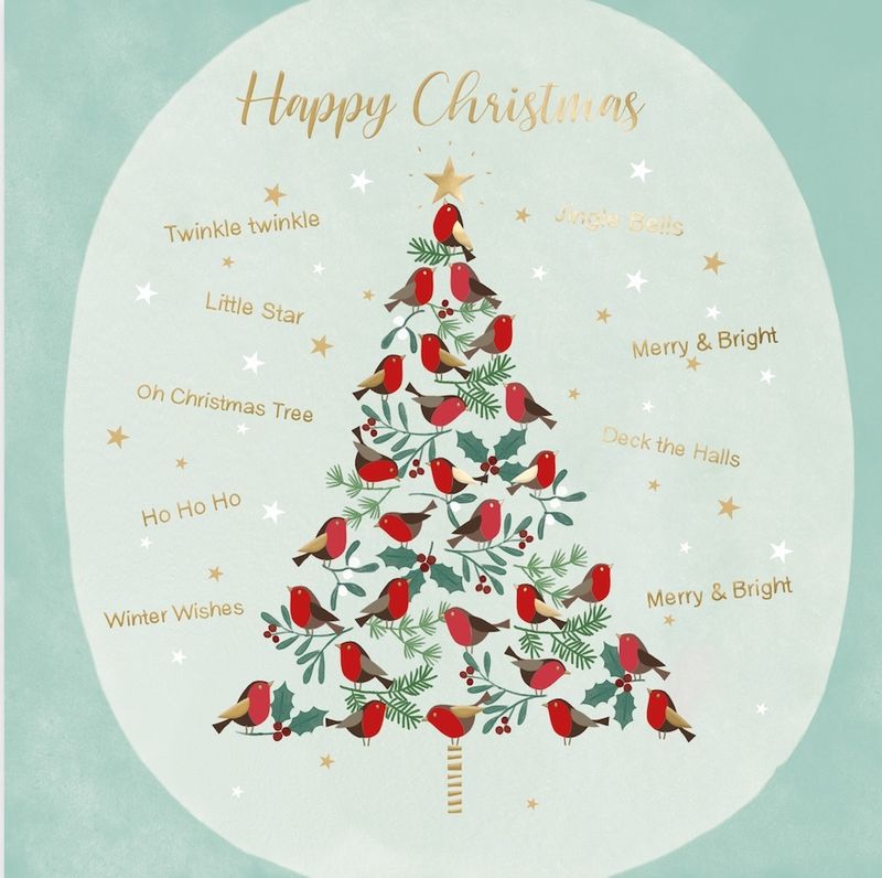 Christmas Tree Robins