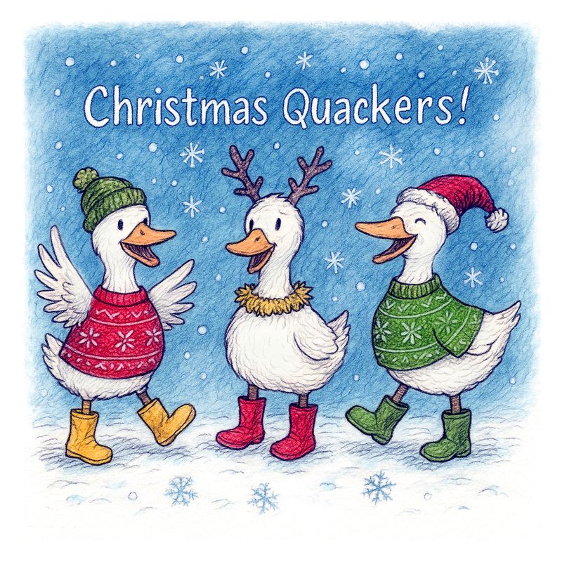 Christmas Quackers