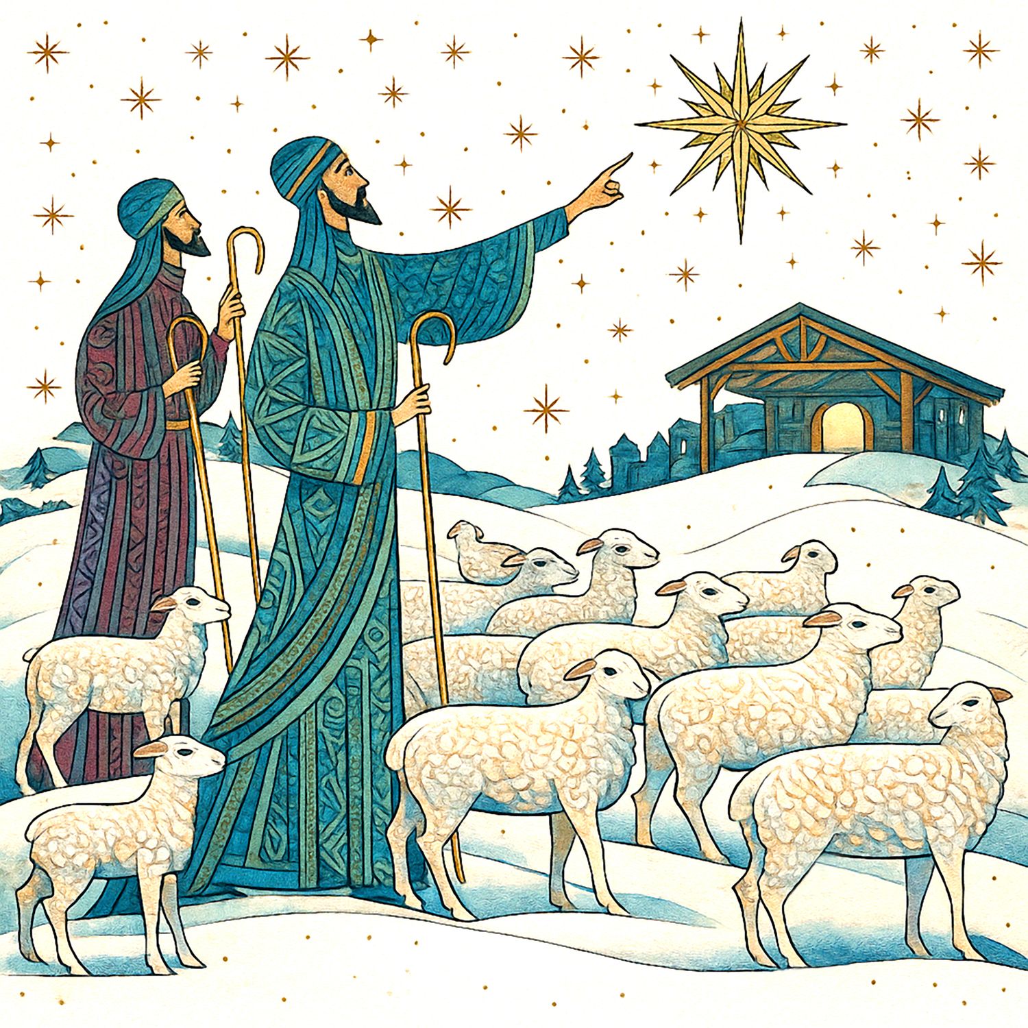 Adoring Shepherds