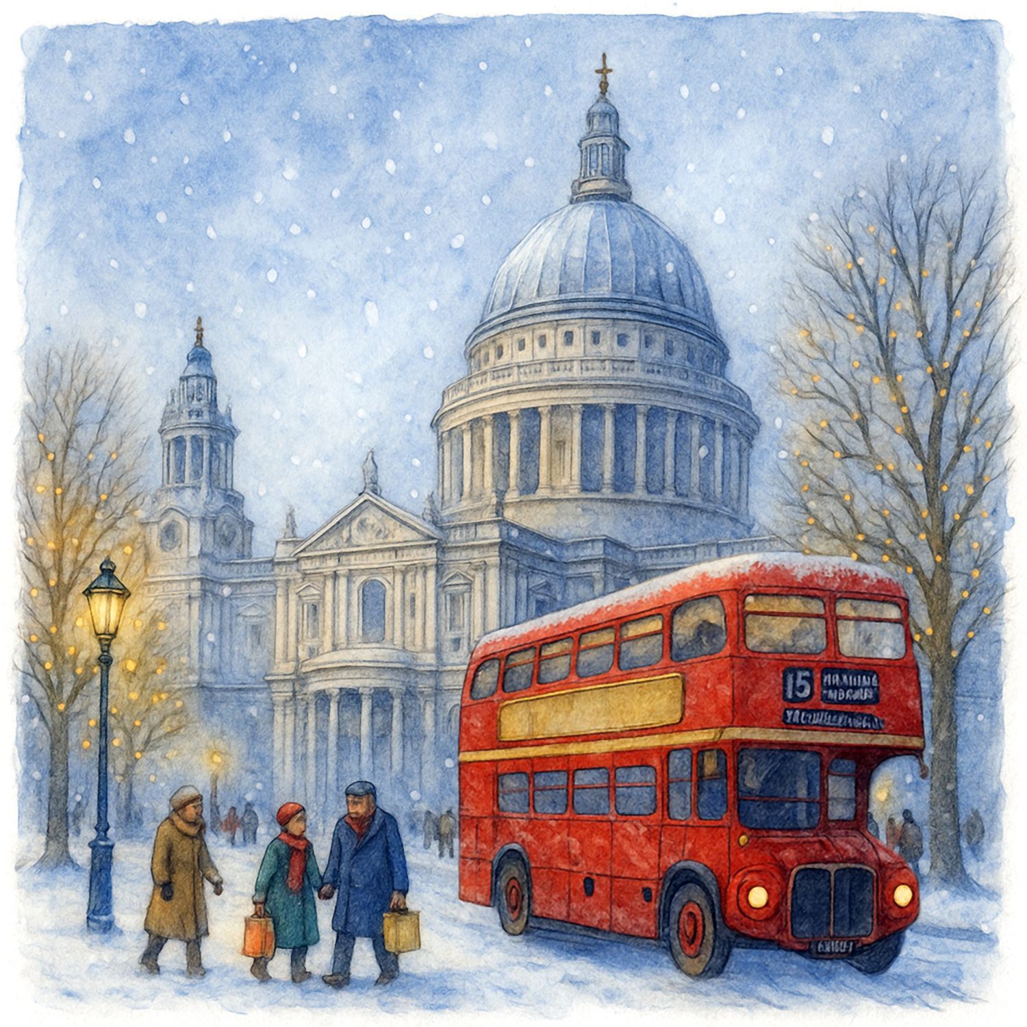 St Paul's in Winter