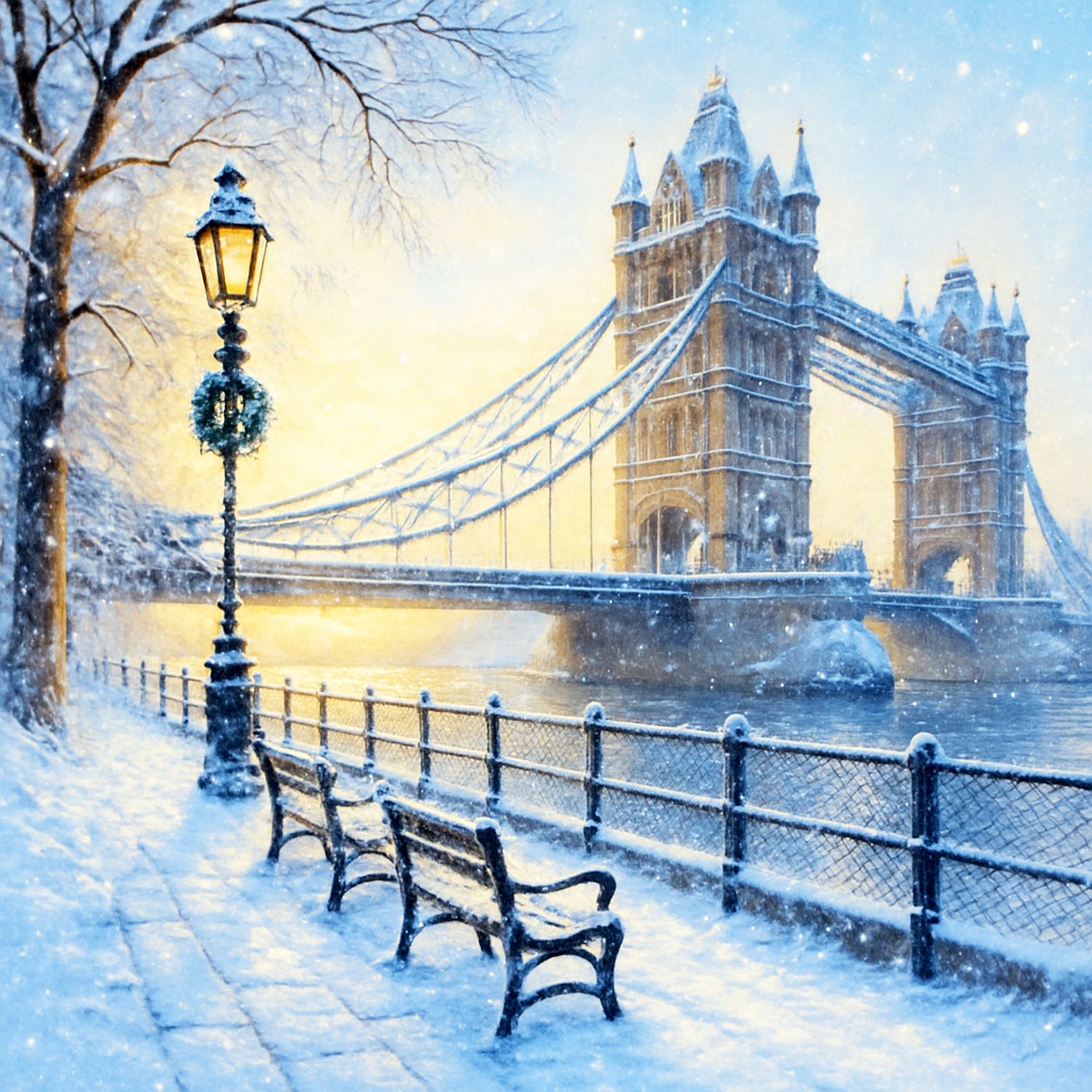 Tower Bridge in Winter