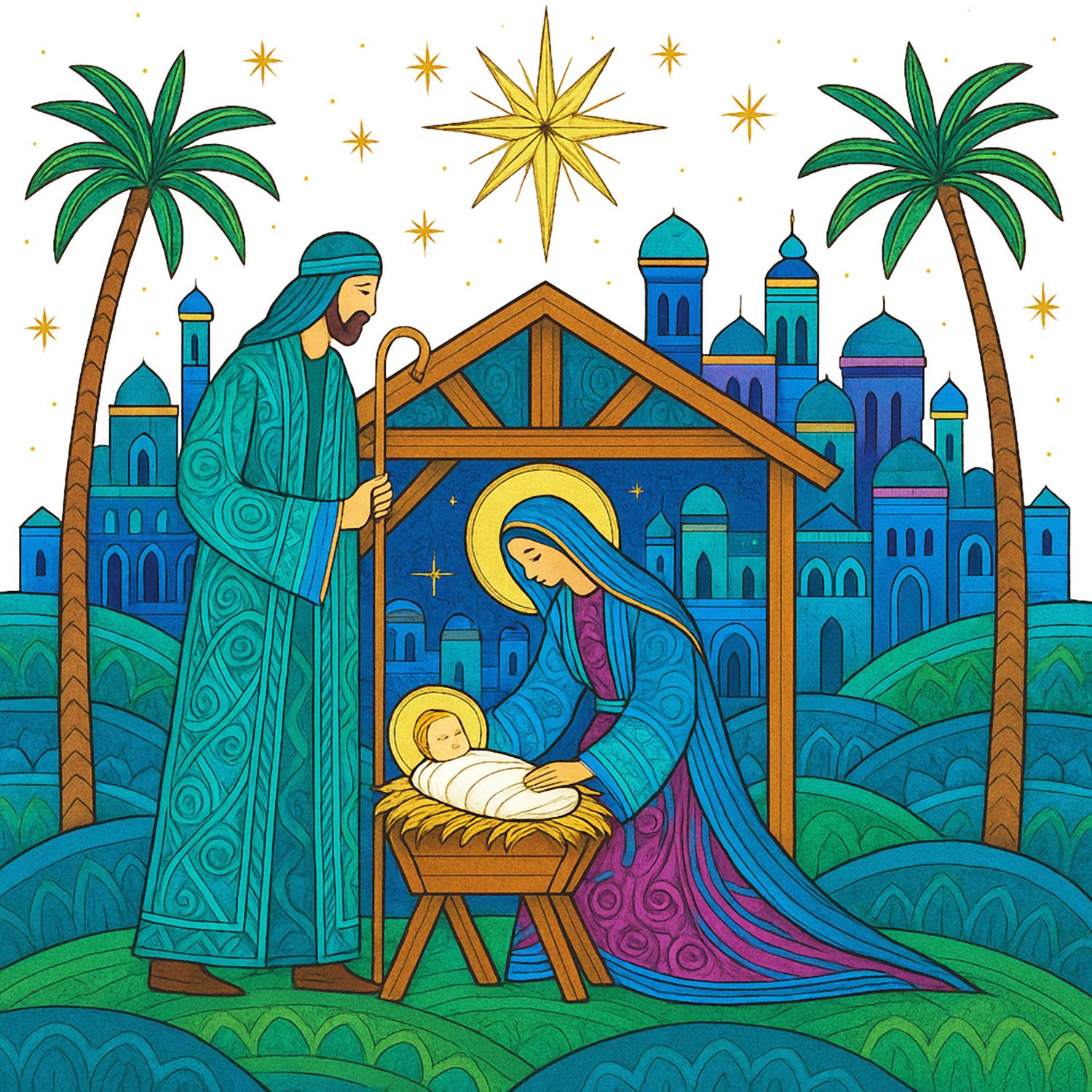 The Child Jesus is Born