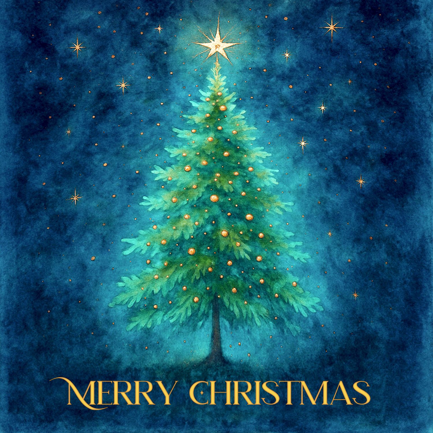 Merry Christmas Star Tree