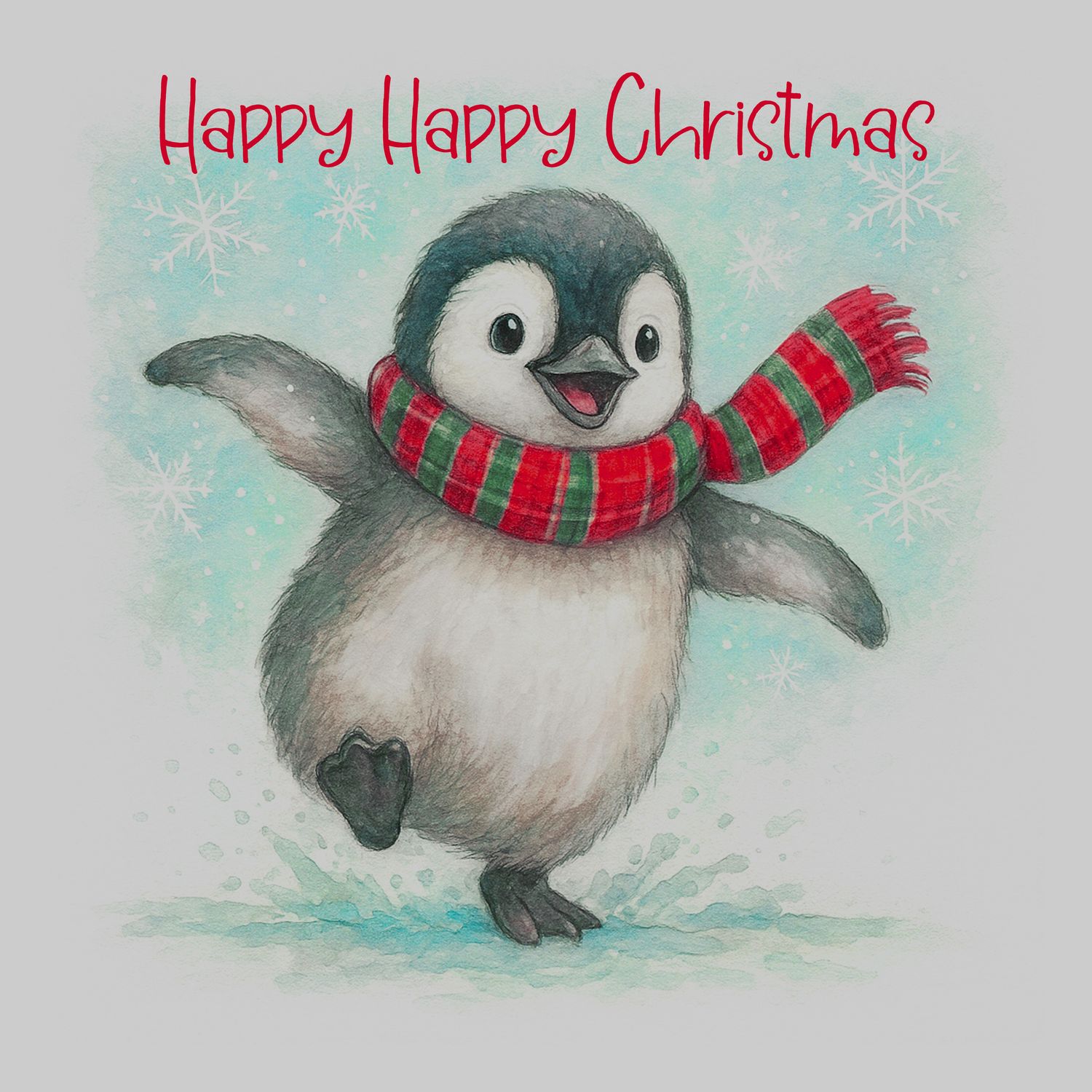Happy Christmas Penguin