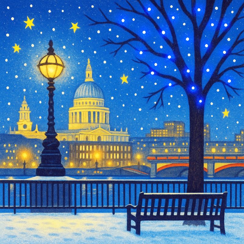 Night time St Paul's