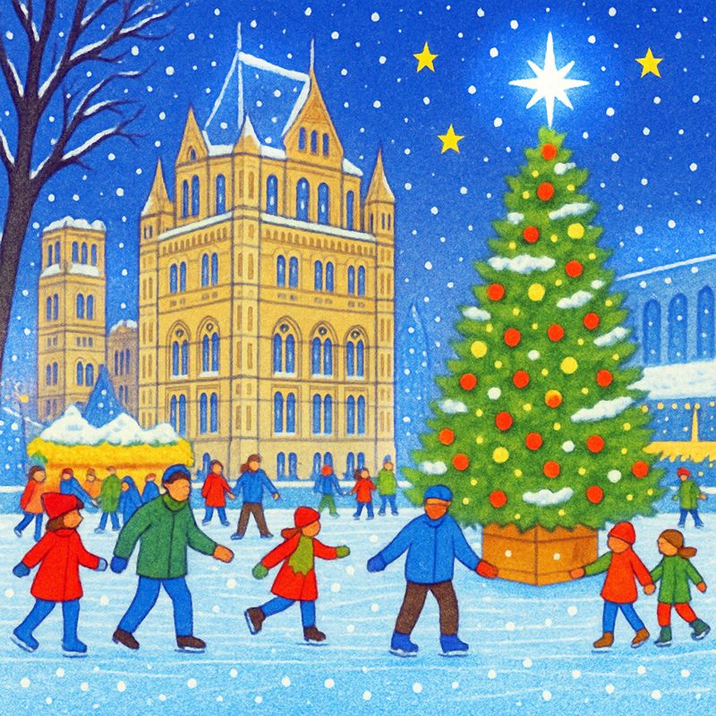 Skating at Tower Bridge