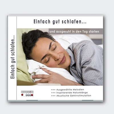 Einfach gut schlafen [CD]
