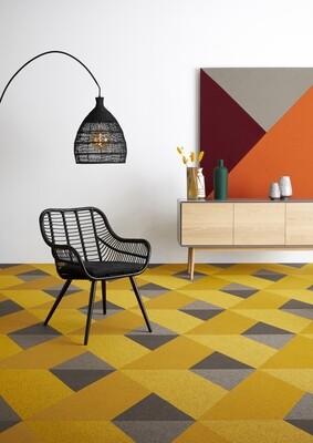 Allure, woven vinyl carpet tiles Fr. 99.80 / m2 (16 tiles of 50cm x 50cm per box)