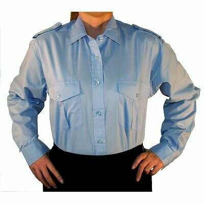 Damen Bluse Langarm Feuerwehr