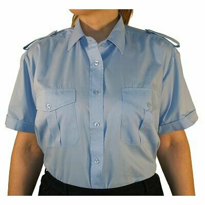 Damen Bluse Kurzarm Feuerwehr