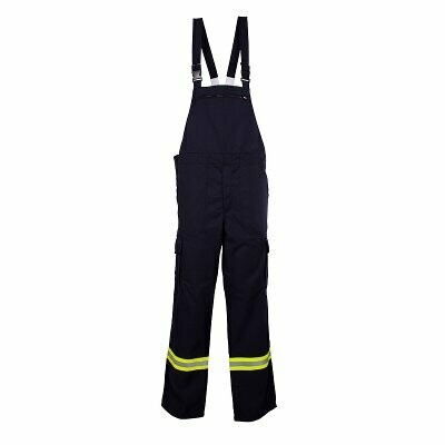 Feuerwehr Latzhose Euramid mit Reflexstreifen HuPF