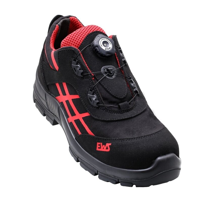 EWS Sicherheitsschuh Dynamic Safety S3 Halbschuh rot 14371