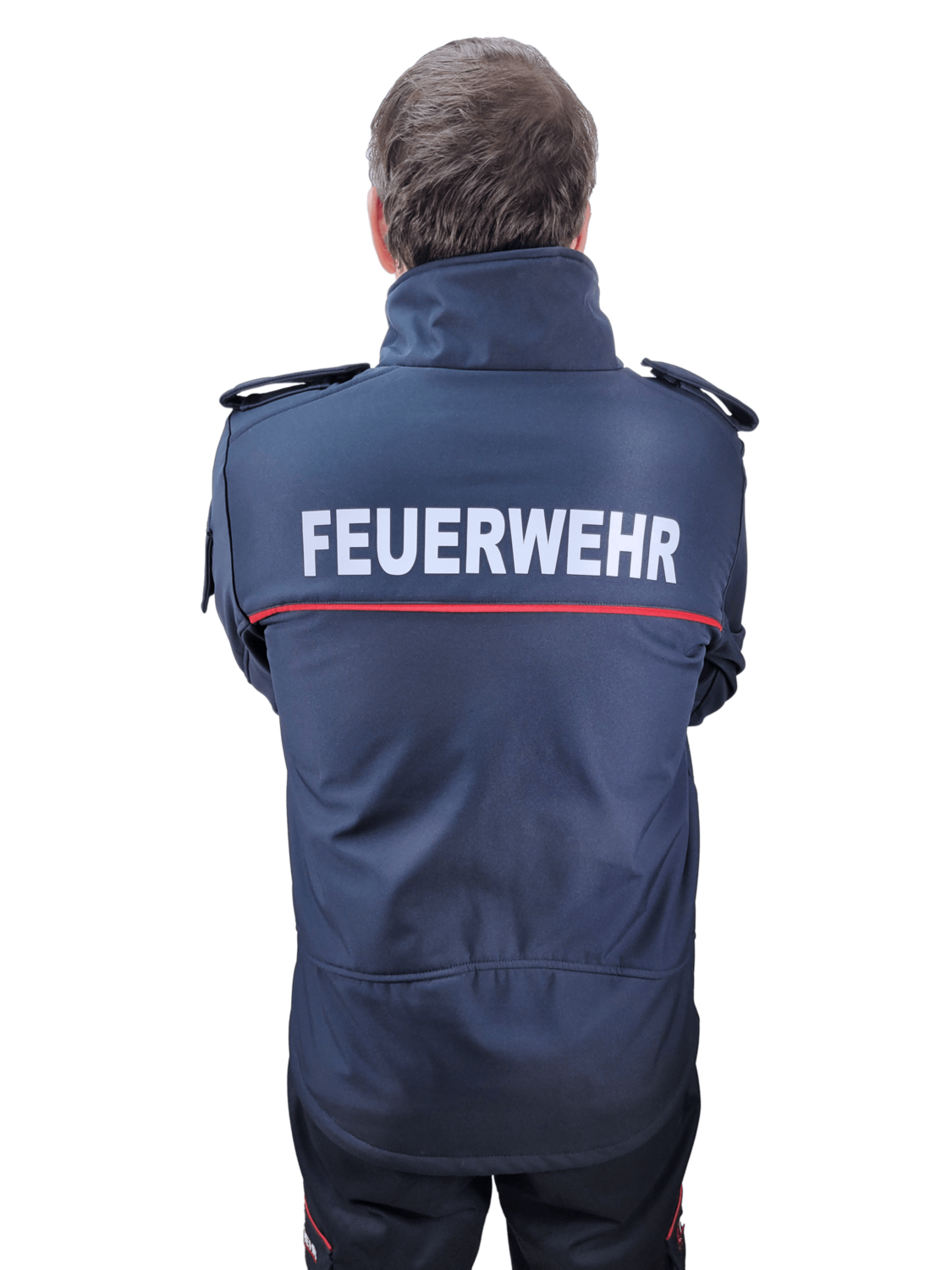 Deutsche Feuerwehr Jacke Softshelljacke Feuerwehr Brandenburg Mit