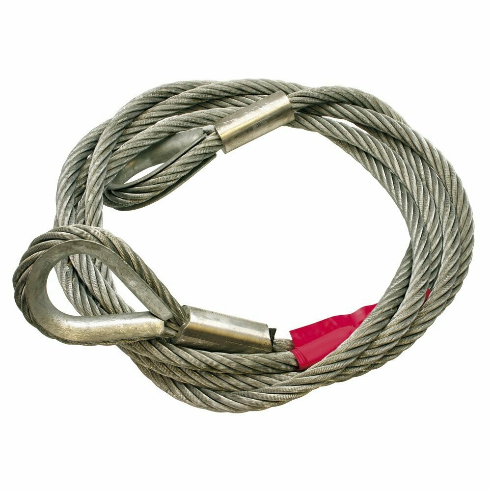 Abschleppseil für PKW und LKW, 2,7t, Stahl DIN 76031