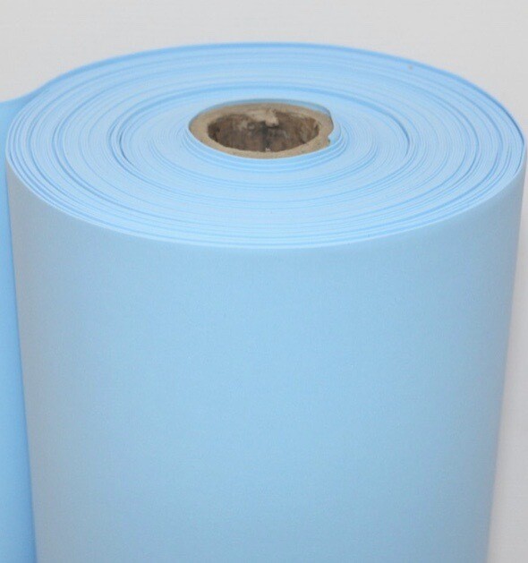 Фоамиран (EVA) «ЛЮКС», рулонный, голубая гортензия, толщина - 2 мм, ширина 1м
