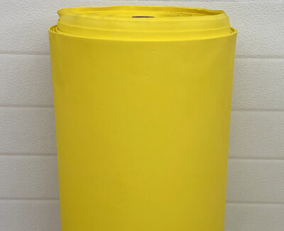 Фоамиран (EVA) рулонный, ярко-жёлтый, толщина - 2 мм, ширина 1м