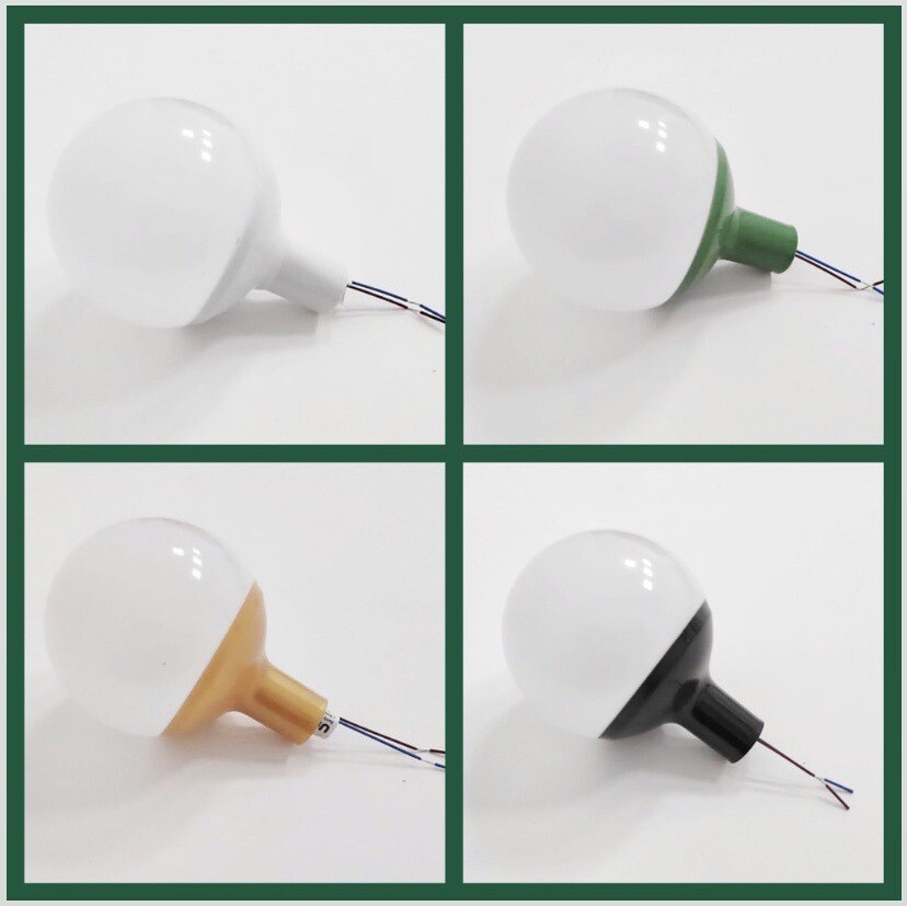 Комплект для изготовления декоративного светильника, рассеиватель диаметр 8 см, основание с переходником на трубу D16 , патрон G4