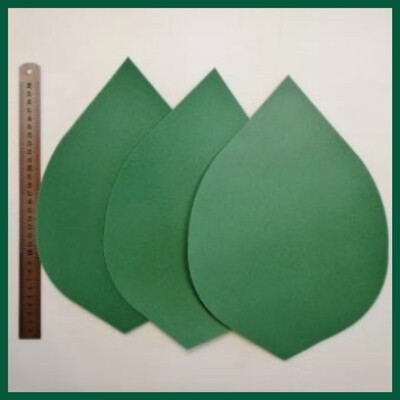 Готовые детали - лист универсальный, 32х22 см, материал - софтин 2 мм( цвет травянной)