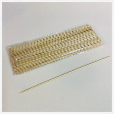 Палочки из бамбука для мыльных роз, длина 20 см, 100 штук