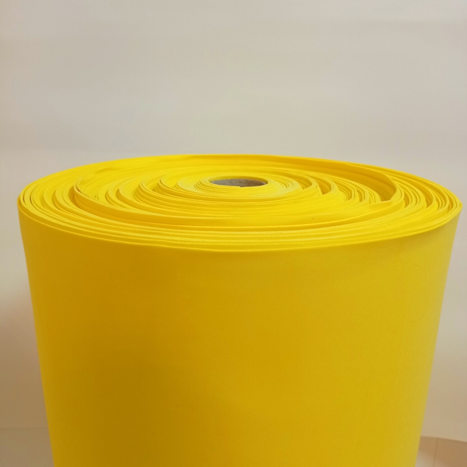 Фоамиран (EVA) ,рулонный, медовый желтый, ЛЮКС, толщина 1,3 мм, ширина 1м