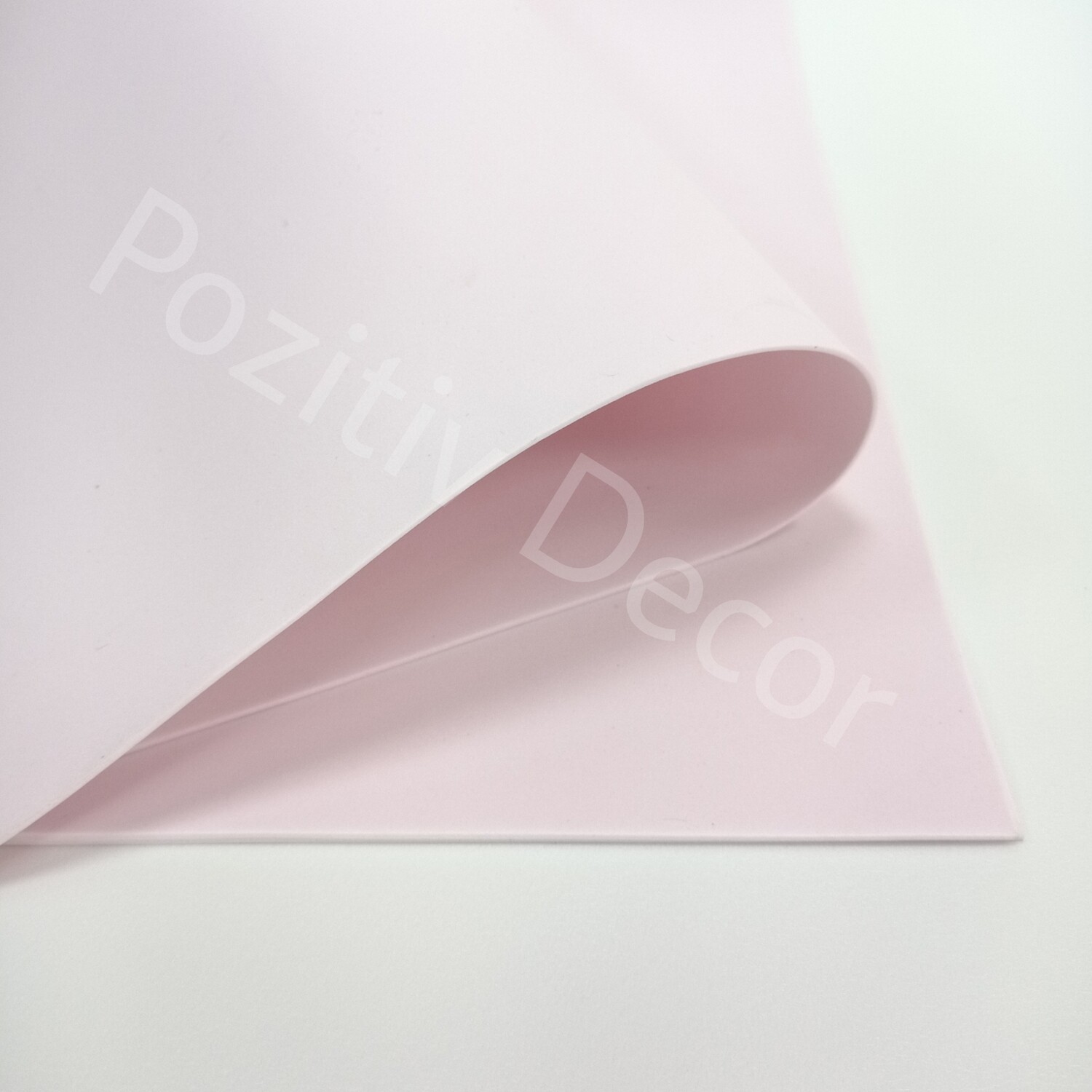 Фоамиран в листах 50х50 см, 2 мм, цвет - ПУДРА, color - 7436, (цена за 1 лист)