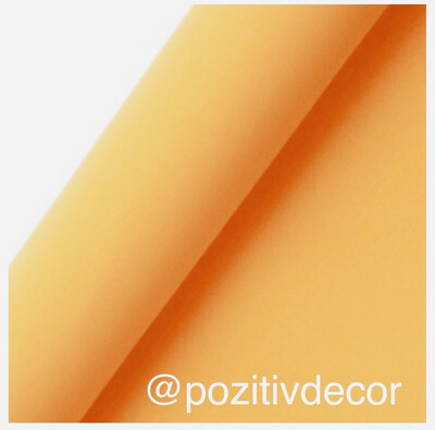 ЗЕФИРНЫЙ фоамиран, толщина 1 мм, 50/50 см, оранжевый