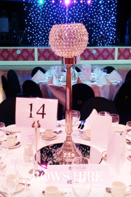 80cm Crystal Globe for hire by Bows Hire