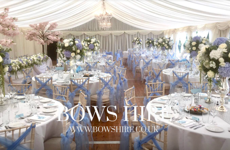 Organza/Taffeta Double Cross Sash