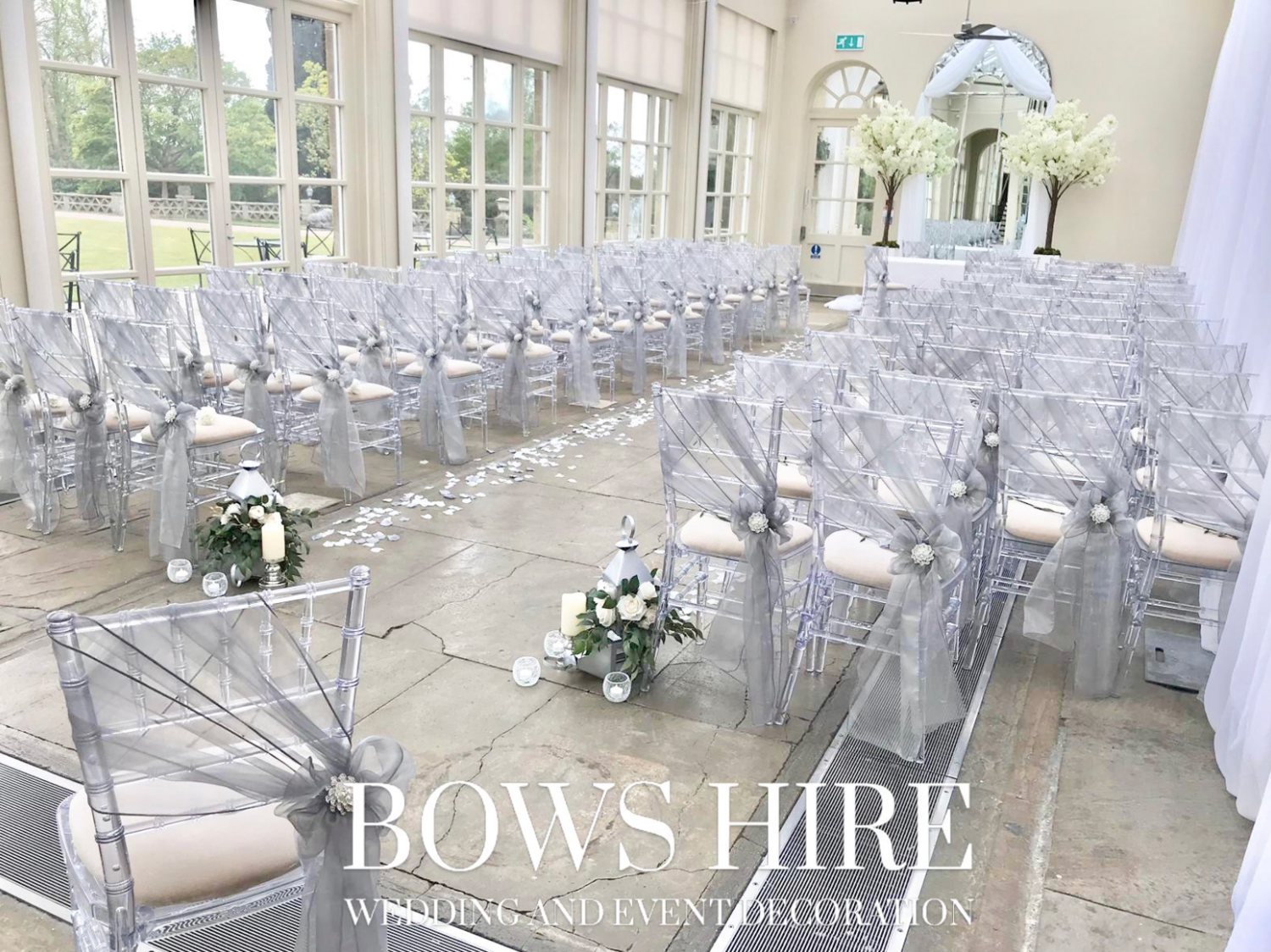 Organza/Taffeta Cross Sash