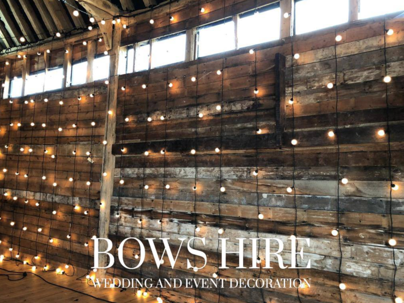 Hanging Fairy or Festoon Lights