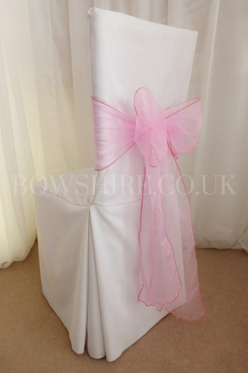 Candy Pink Organza Sash
