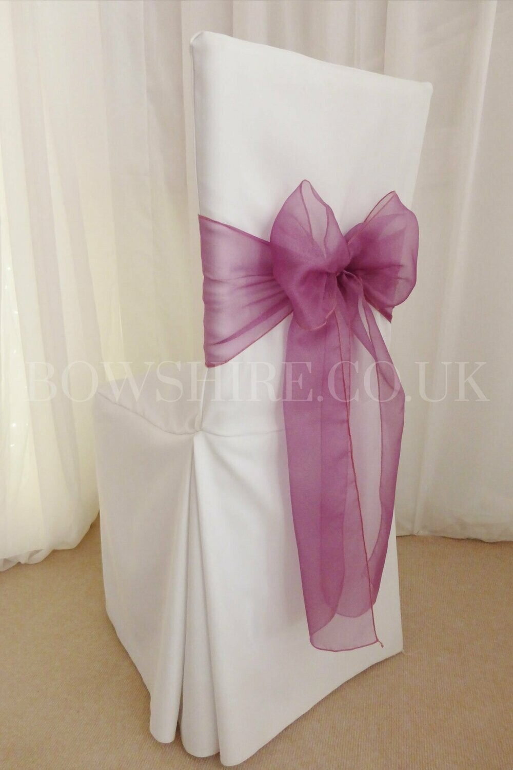 Orchid Organza Sash