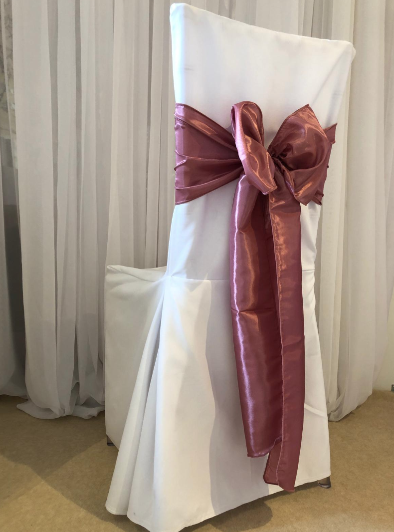 Orchid Taffeta Sash