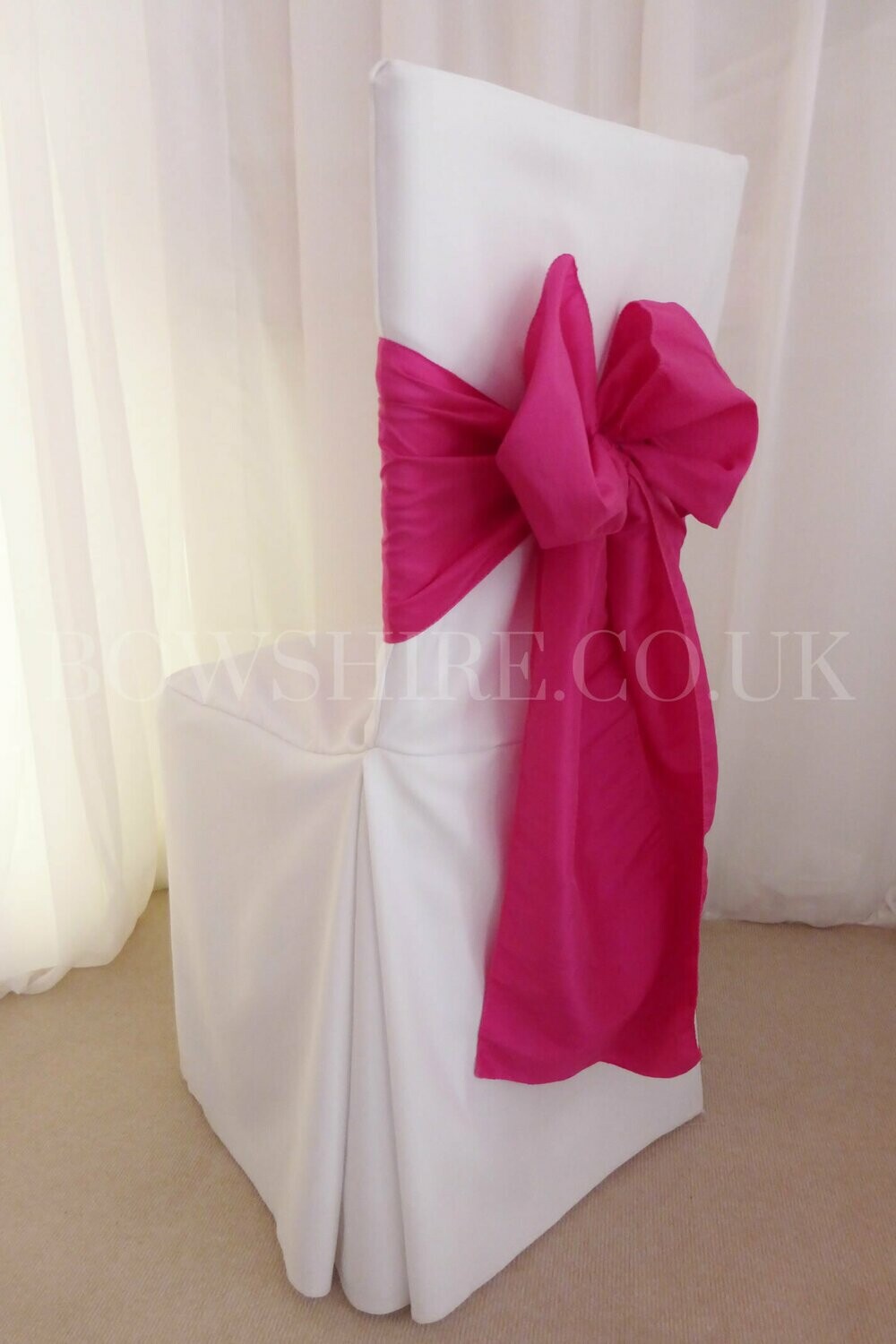 Hot Pink Taffeta Sash
