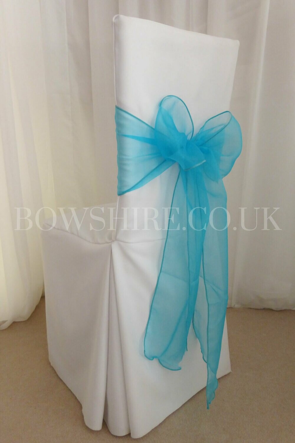 Turquoise Organza Sash
